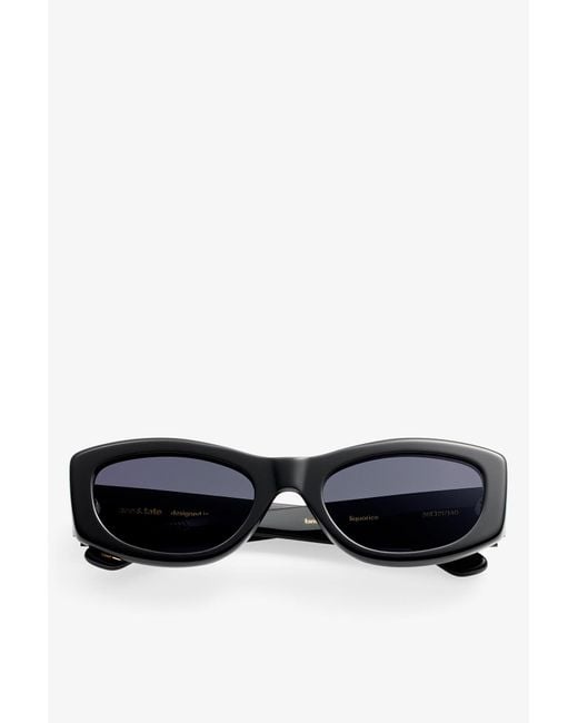 Ganni Red X Ace & Tate Lana Sunglasses