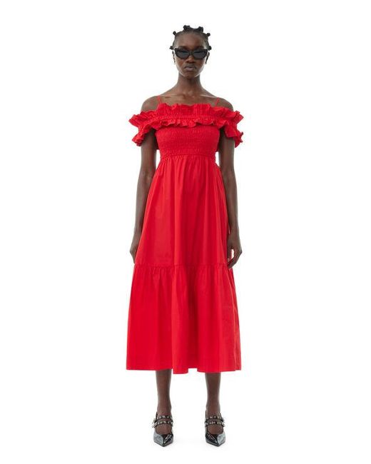 Poplin smock dress 2025
