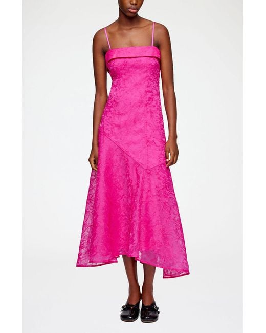 Ganni Pink Dress