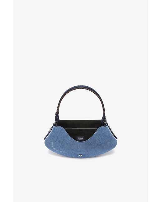 Ganni Blue B-Kat Bag