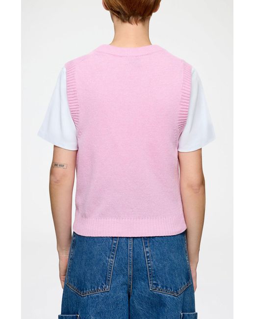 Ganni Blue Vest
