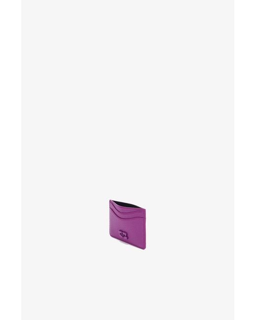 Ganni Pink Bou Card Holder