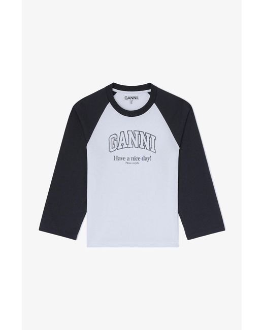 Ganni Black Basic T-Shirt