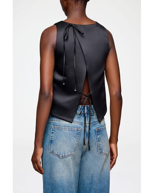 Ganni Blue Top