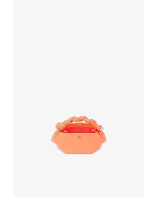 Ganni White Mini Bou Bag