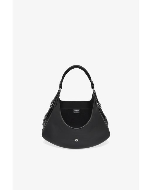 Ganni Black Small Kat Bag