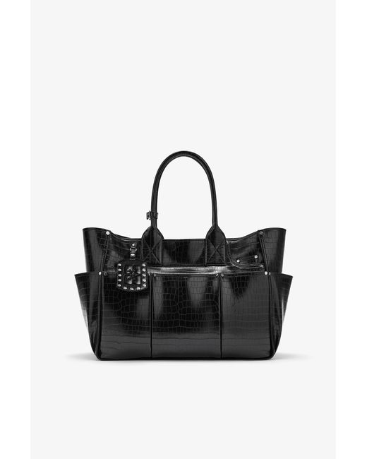 Ganni Black Posy Bag