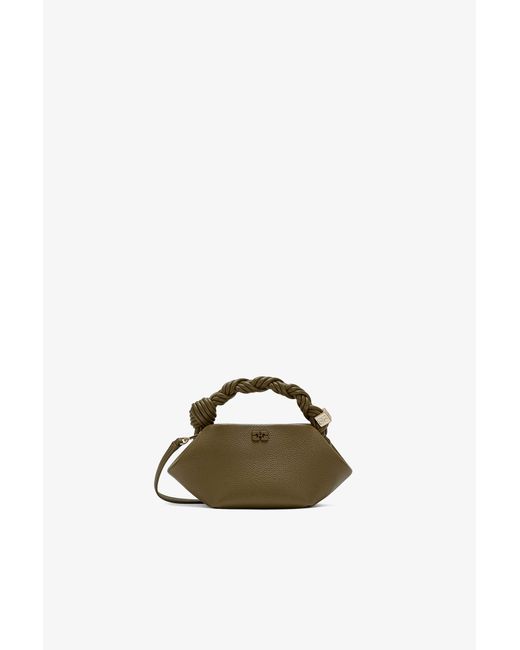 Ganni Green Mini Bou Bag