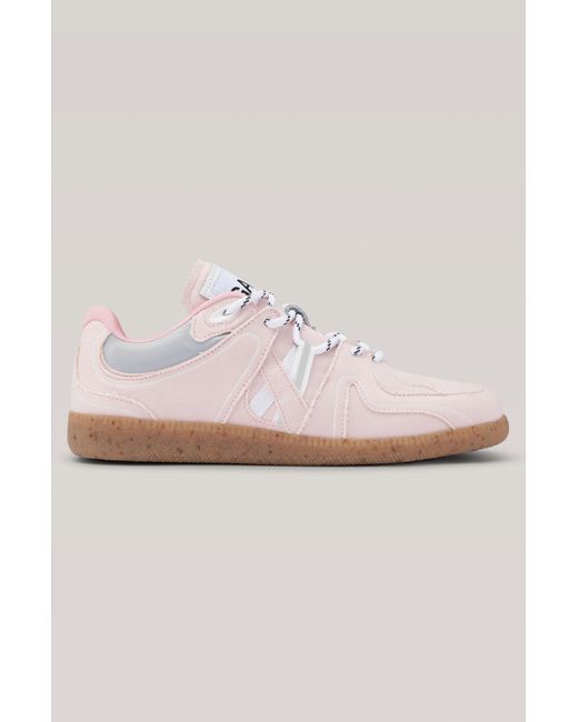 Ganni Synthetic Sporty Sneakers Pink Nectar Size 35 - Lyst
