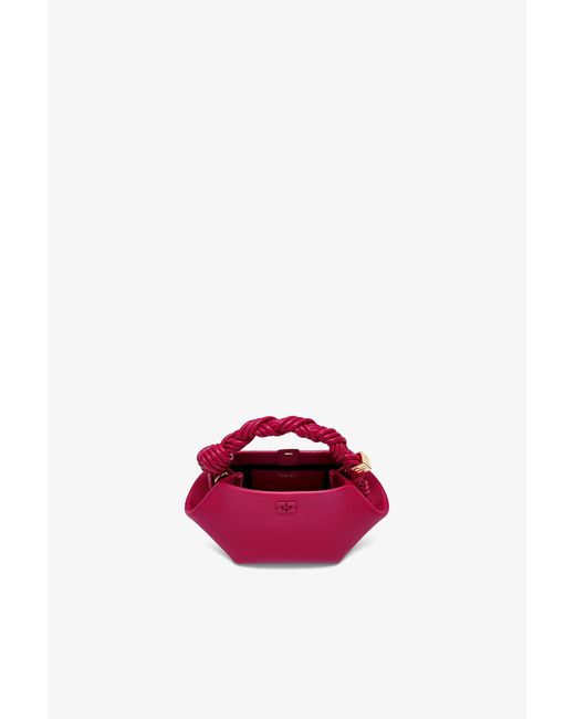 Ganni Pink Mini Bou Bag