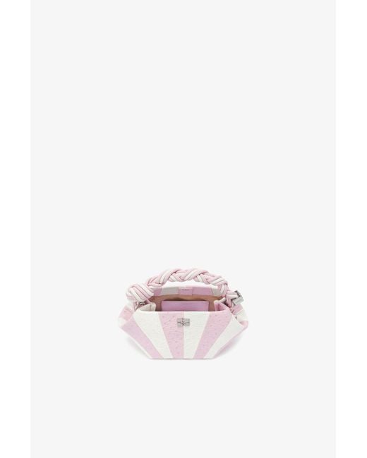 Ganni Pink Mini Bou Bag