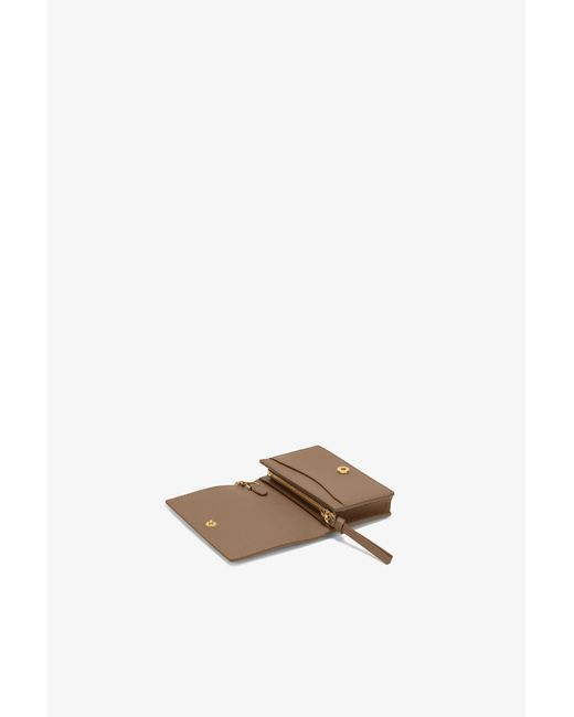 Ganni Multicolor Bou Card Holder With Flap