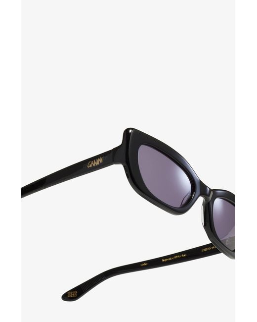 Ganni White X Ace & Tate twiggy Sunglasses