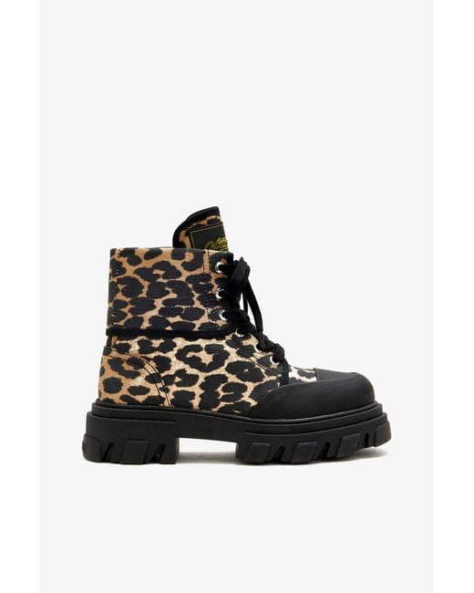 Ganni Black Trail Boots