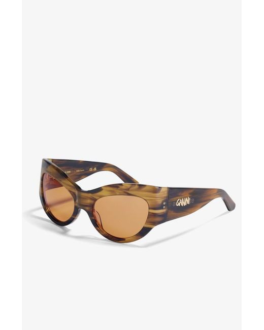 Ganni Black X Ace & Tate Trixie Sunglasses