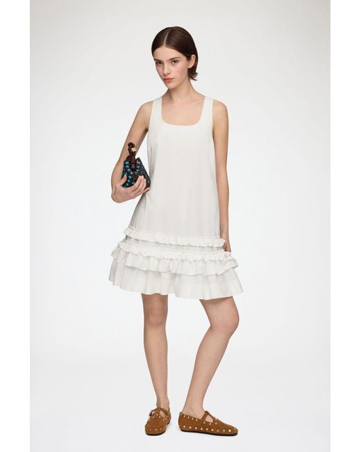 Ganni White Dress