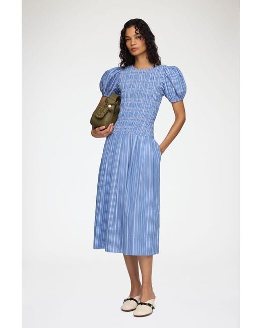 Ganni Blue Dress