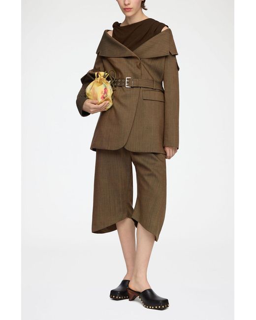 Ganni Green Blazer