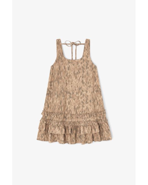Ganni Natural Dress