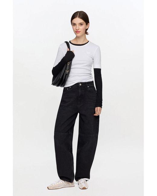 Ganni White Stary Jeans