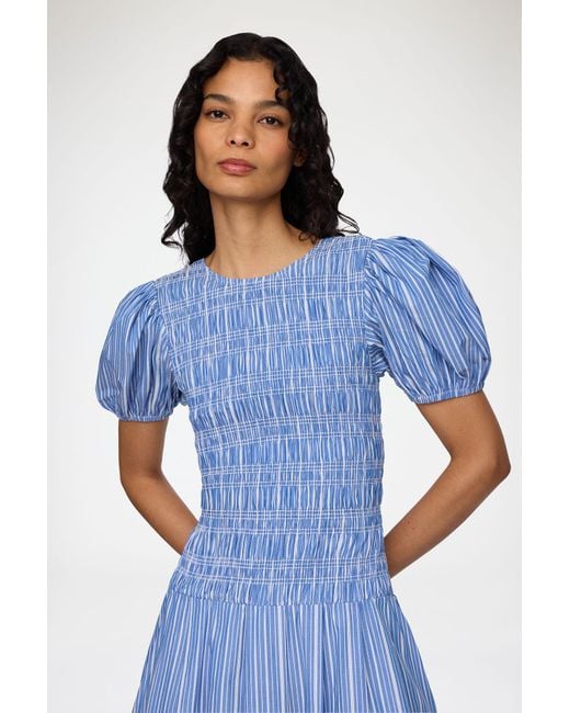 Ganni Blue Dress