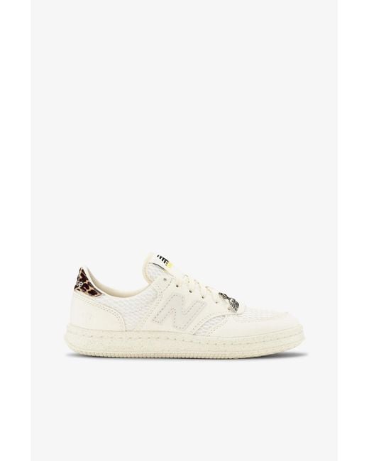 Ganni White X New Balance T500 Sneakers