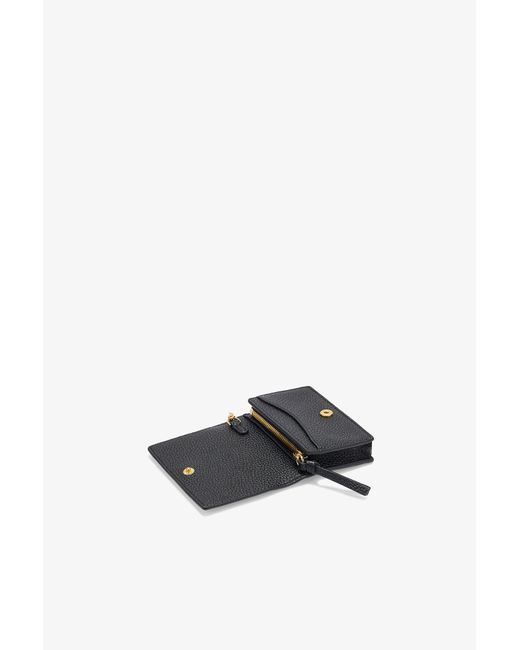 Ganni White Card Holder With Flap