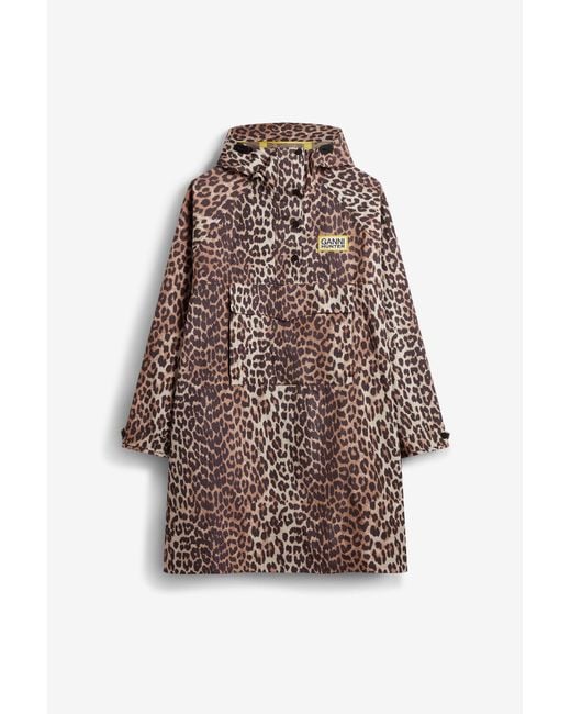 Ganni Blue X Hunterponcho