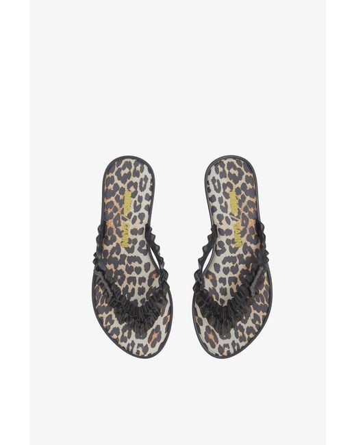 Ganni White X Melissa Flip Flop