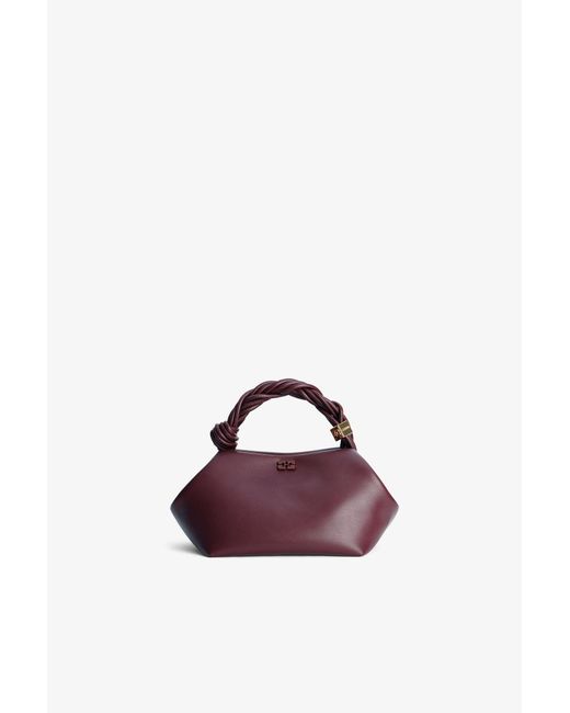 Ganni Purple Small Bou Bag