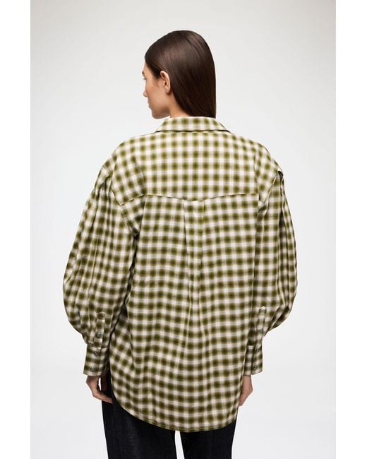 Ganni Metallic Shirt