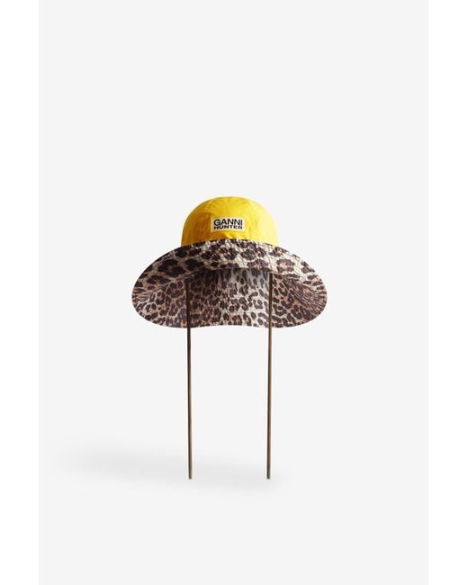 Ganni Multicolor X Hunterwater Resistant Bucket Hat