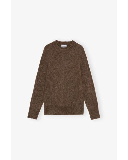 Ganni Brown Jumper