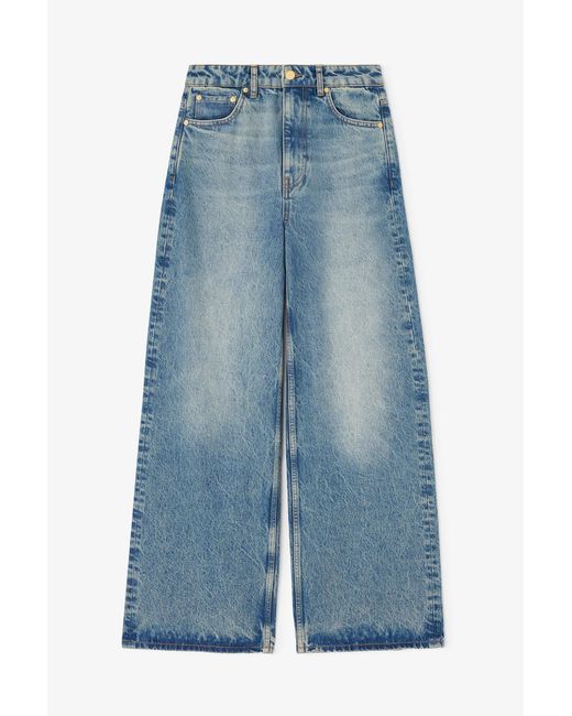 Ganni Blue Lari Jeans