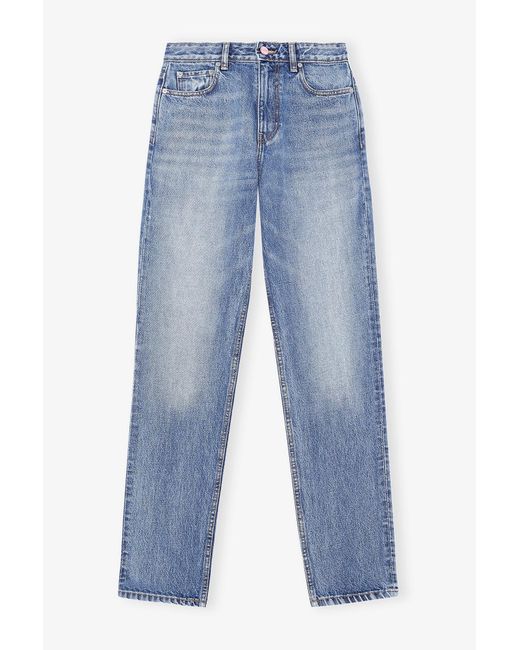 Ganni Blue Swigy Jeans