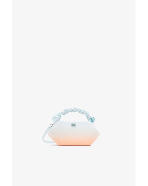 Ganni White Mini Bou Bag