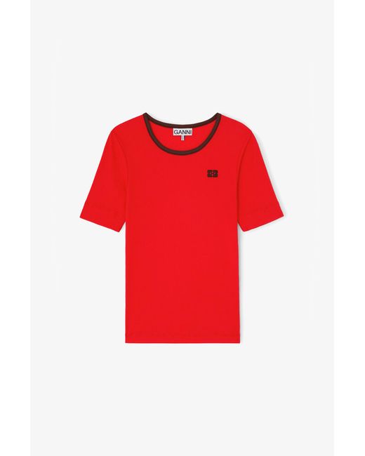 Ganni Blue T-Shirt