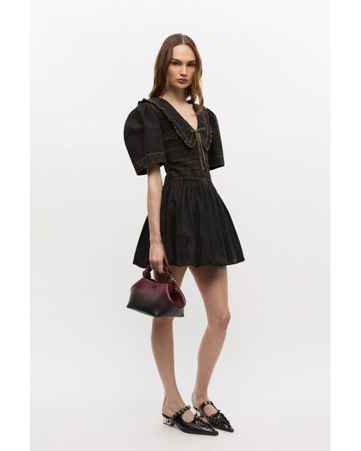 Ganni Black Gradient Small Bou Bag