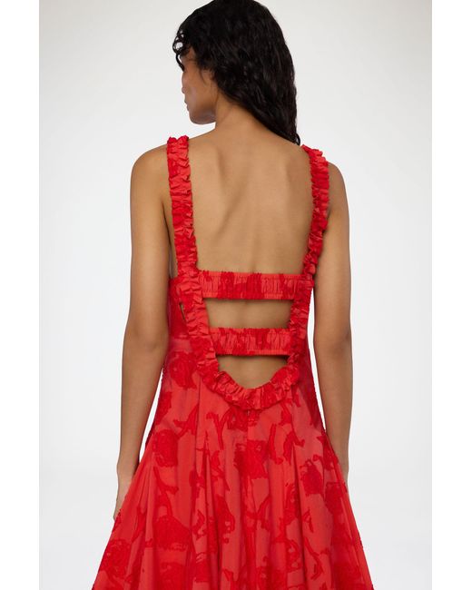 Ganni Red Dress