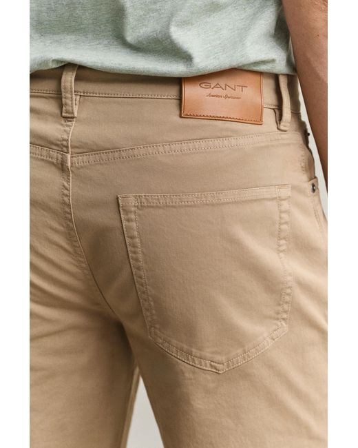Gant Blue Regular Fit Desert Jeans Dark for men