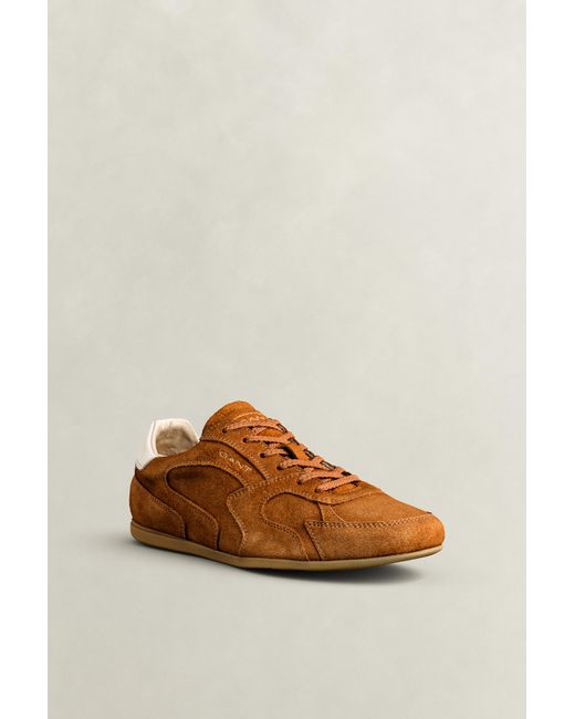 Gant Brown Sperly Suede Sneakers