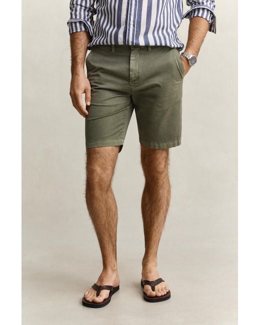 Gant Multicolor Sunfaded Chino Shorts for men