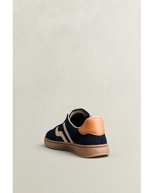Gant Blue Cuzmo Suede Sneakers Marine for men