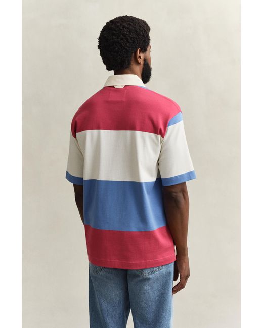Gant Multicolor Short Sleeve Rugger for men