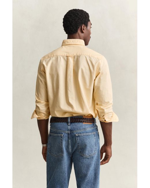Gant Blue Classic Regular Oxford Shirt for men
