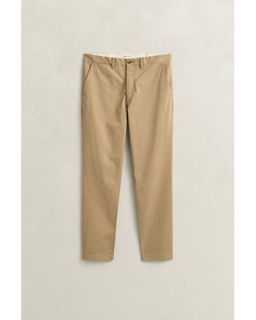 Gant Natural Regular Fit Classic Chinos Dark for men