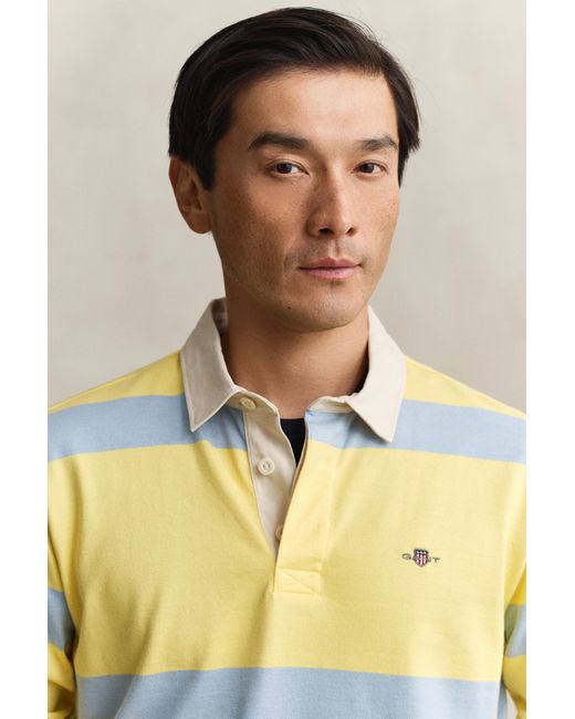 Gant Yellow Striped Rugger for men