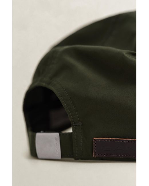Gant Brown Quilted Cap Dark Moss for men
