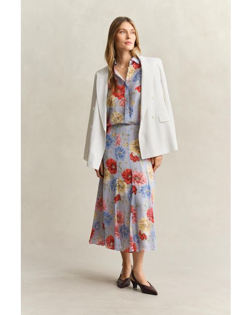 Gant Pink Floral Skirt