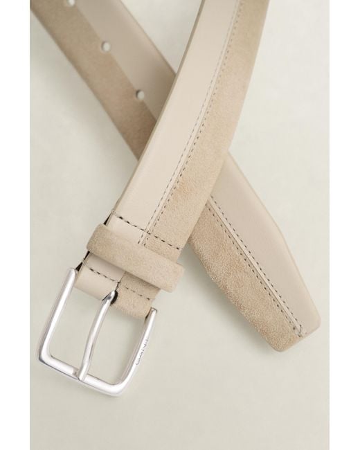Gant Natural Leather Suede Mixed Belt for men